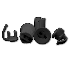 100 Pack Replacement E17 C9 Black Sockets