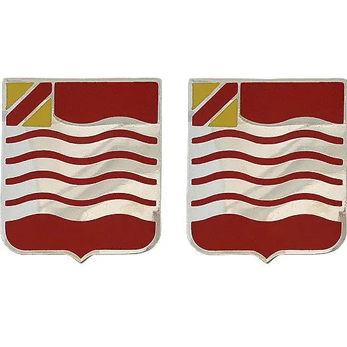 15th Field Artillery Regiment Unit Crest (No Motto) - Sold in Pairs