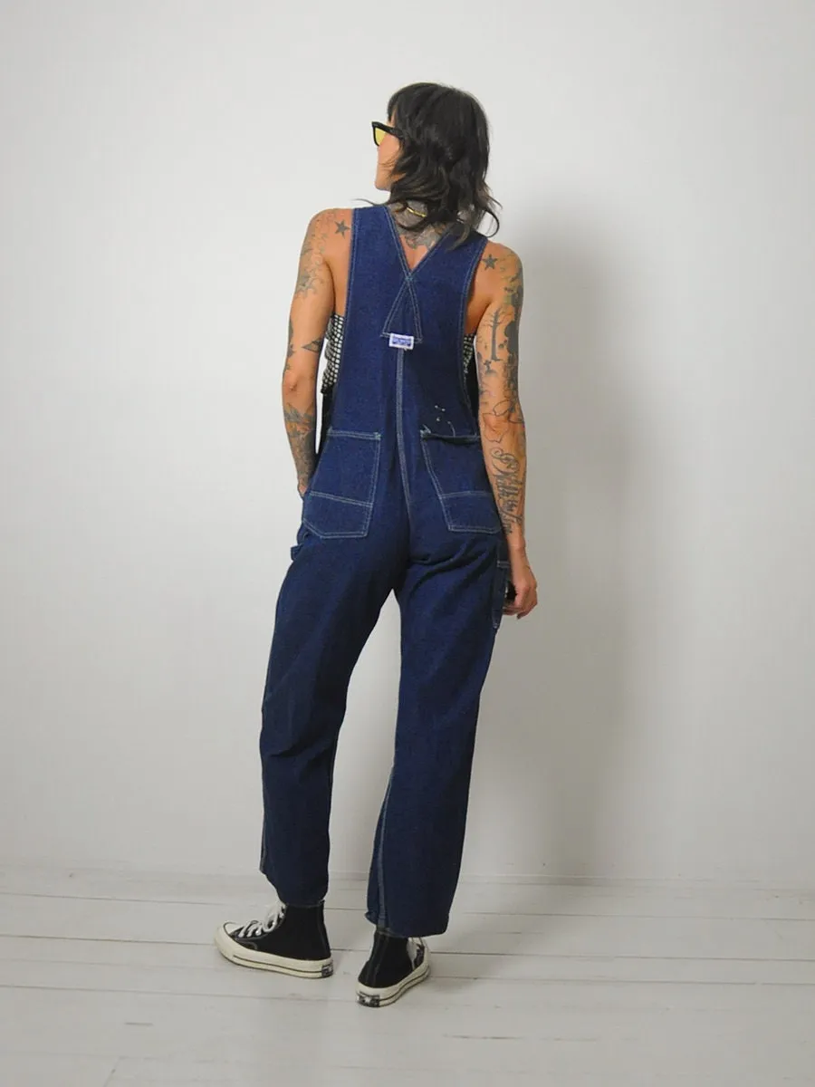 1970's Big Smith Indigo Overalls