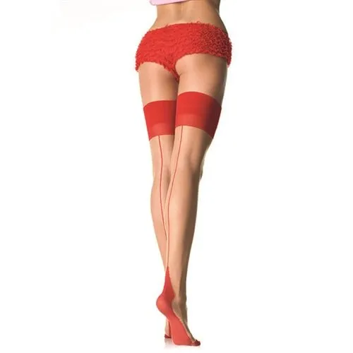 2 Tone Stockings - Size - Nude/