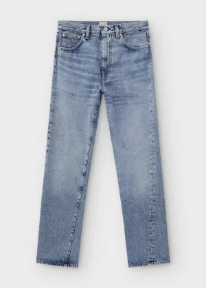 222232741 Twisted seam denim jean