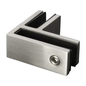 316 Stainless Steel Corner Glass Stiffener To Suit Up To 12mm