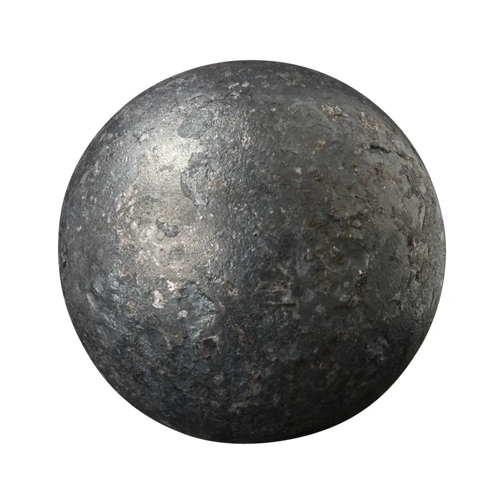 40mm Diameter Solid Sphere With Half Hole To Suit 16mm Round Bar