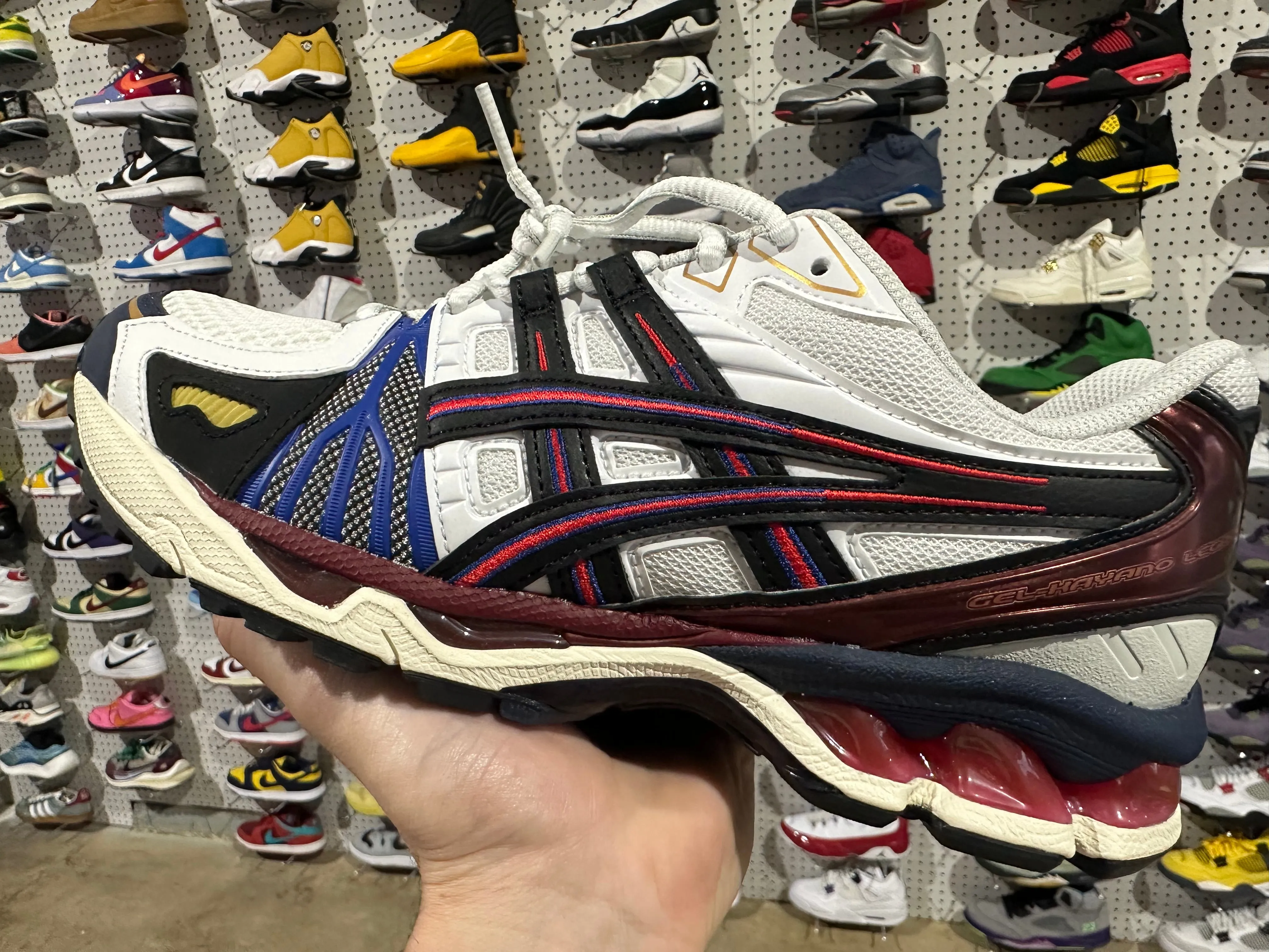 ASICS Gel-Kayano Legacy - White Black Red Blue