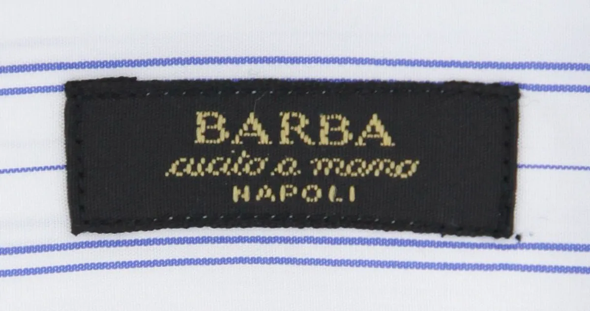 Barba Napoli Blue Shirt - Extra Slim