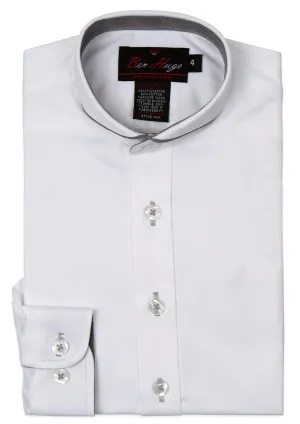 Ben Hugo White Shirt With Trim Style: 484