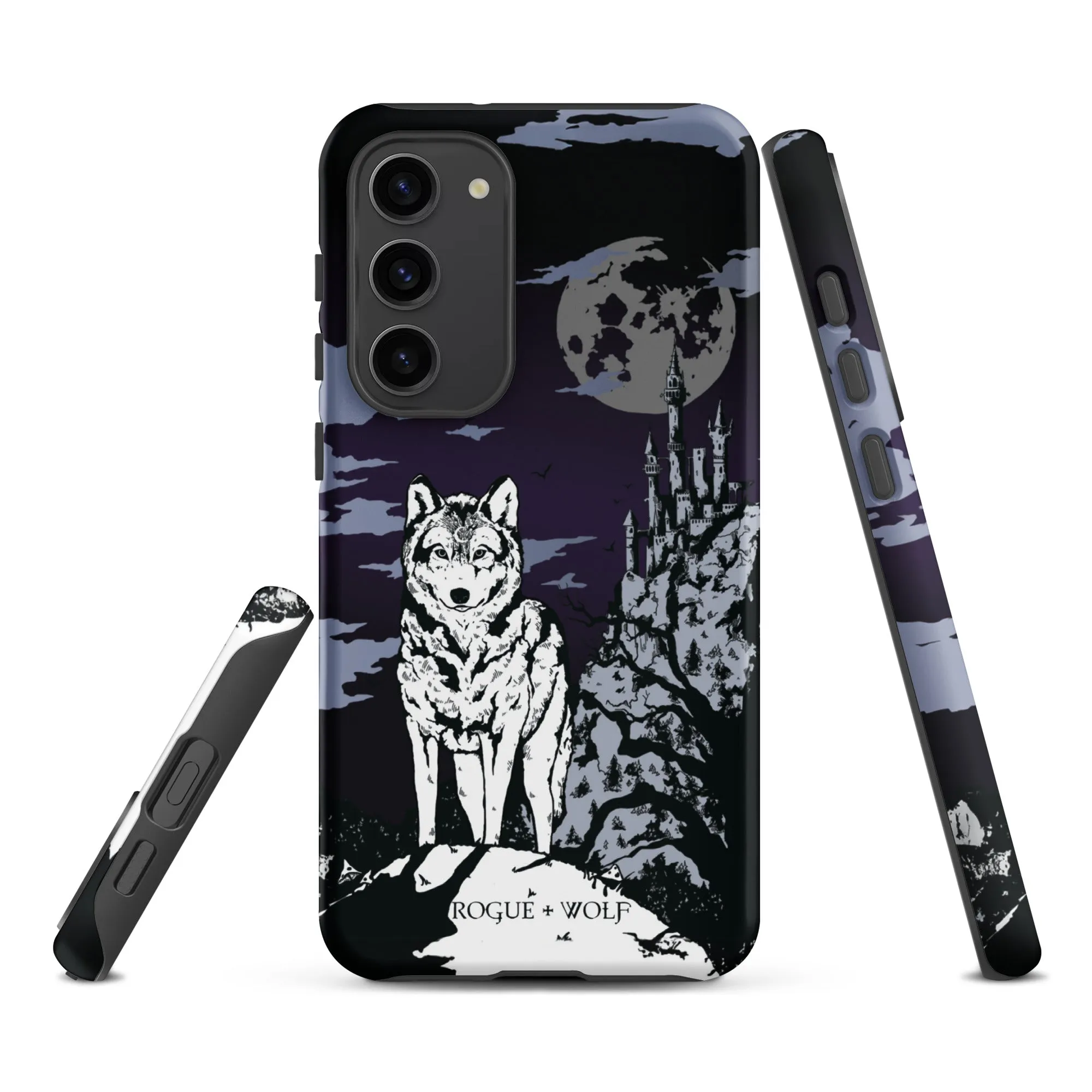 Castle Whitewolf Tough Phone Case for Samsung - Witchy Goth Anti-scratch Shockproof Accessories Cover