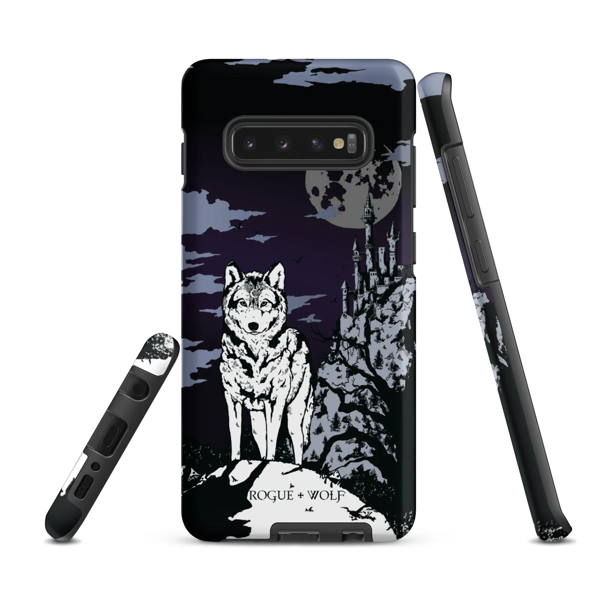 Castle Whitewolf Tough Phone Case for Samsung - Witchy Goth Anti-scratch Shockproof Accessories Cover