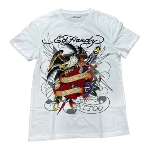 ED HARDY: Pierced Eagle SS Tee EHM1100