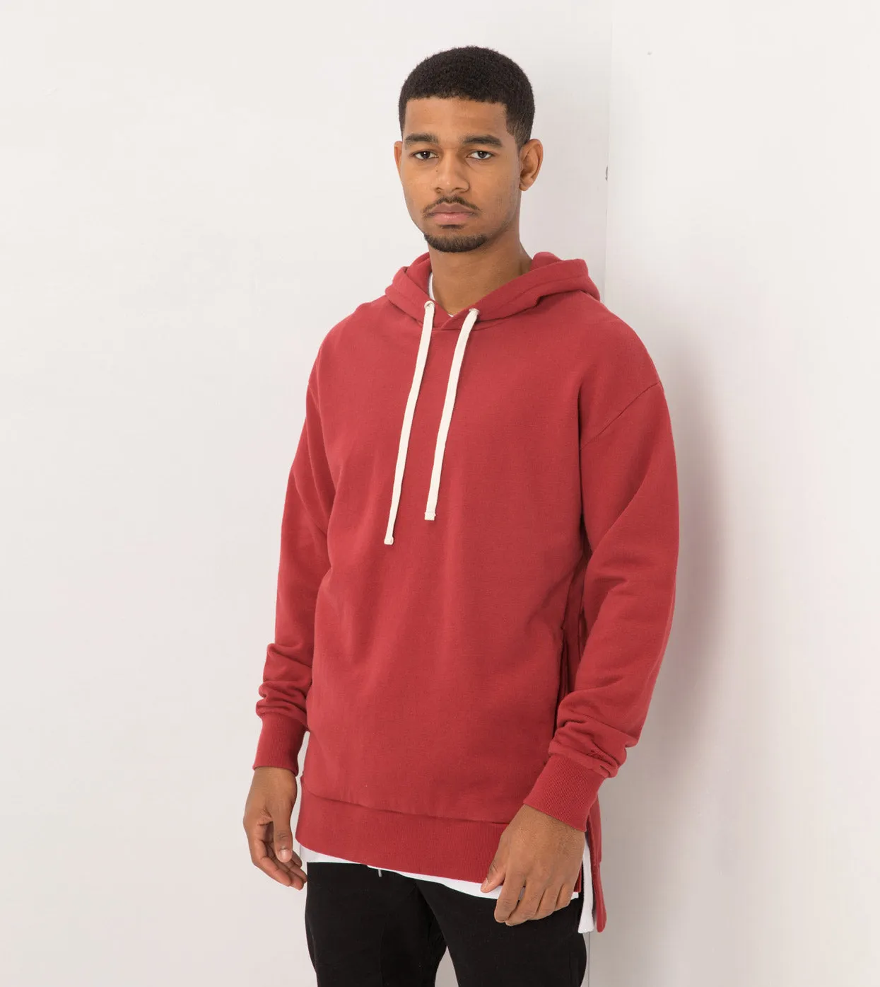 Flintlock Hood Sweat Dk Cherry