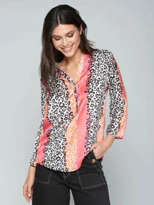 Francina Animal Print Shirt