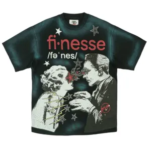 FROST ORIGINALS: Finesse Acid Wash Box Tee F199