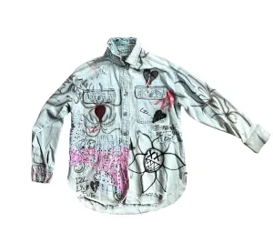 Grafitti Jean Jacket