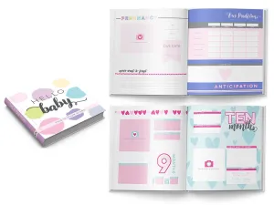 Hello Baby Memory Book (girl)