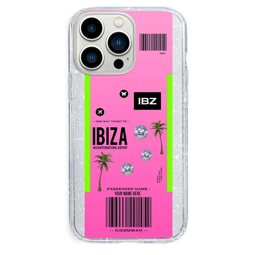 Ibiza Ticket Glitter