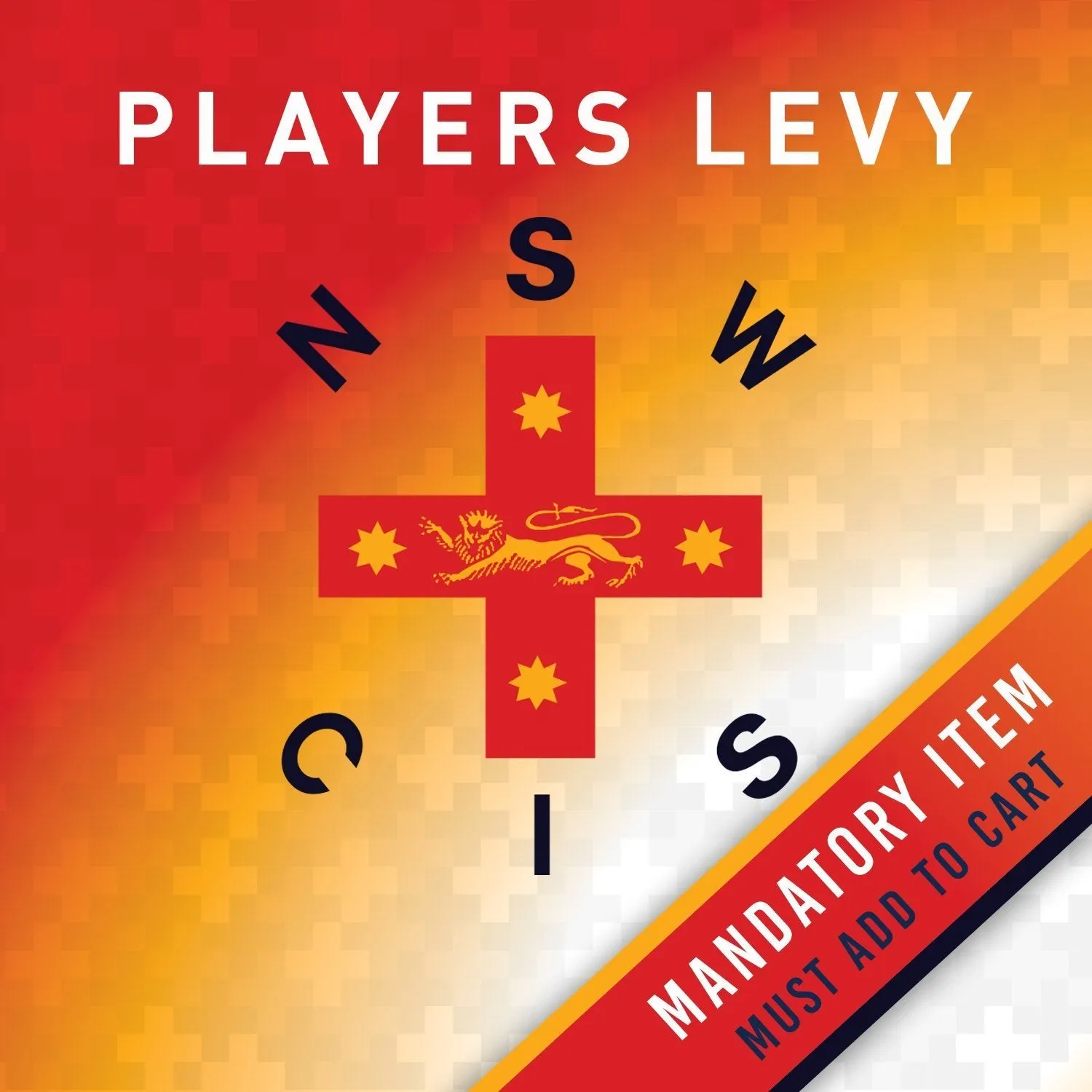 MANDATORY PLAYER LEVY - NSW CIS Secondary Touch Football Boys 18yrs & Under