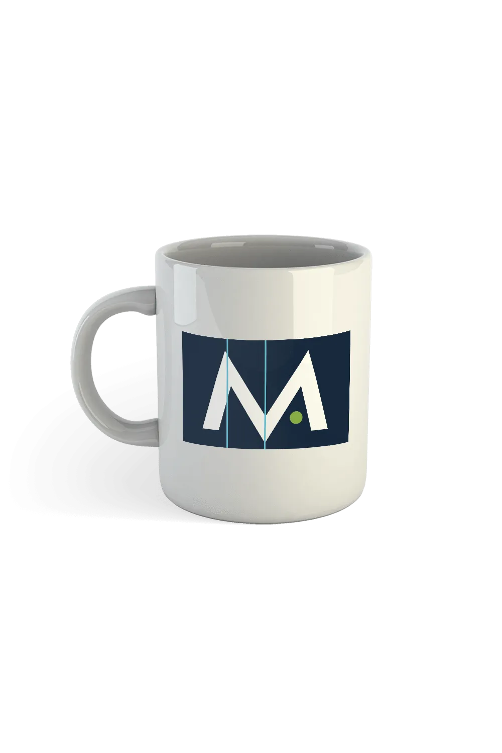 Mark Anastasio 'Signature M' White Mug