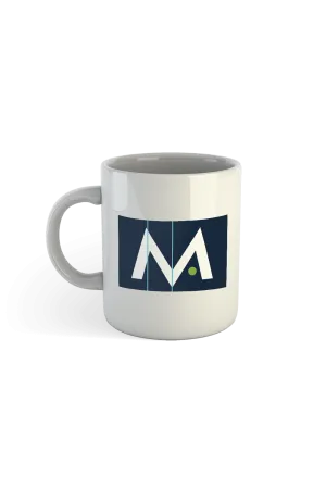 Mark Anastasio 'Signature M' White Mug