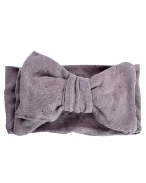 Messy Bow Headwrap - Taupe