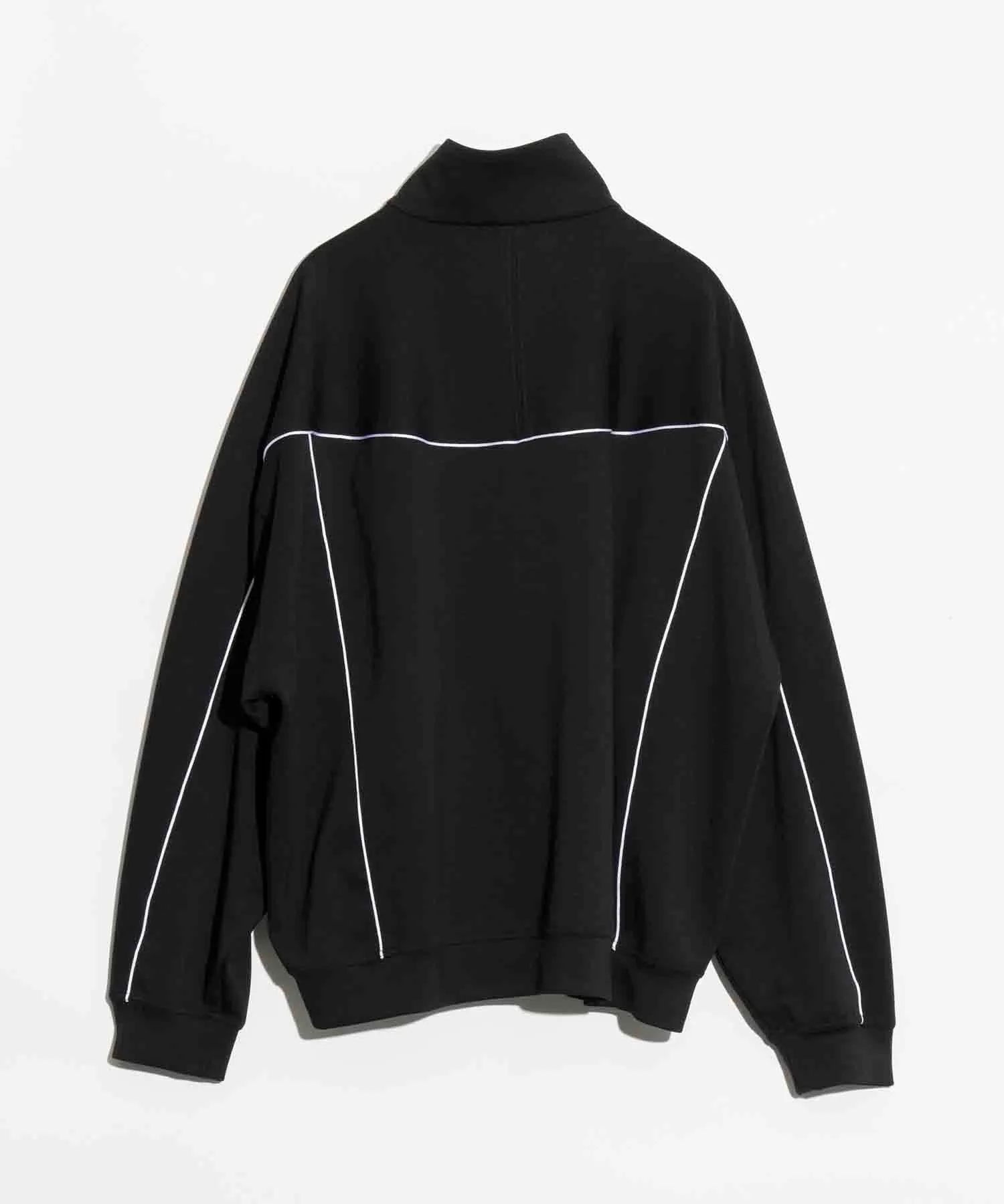 Prime-Over Cardboard Knit Track Jacket