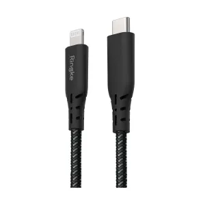 Ringke USB-C to Lighting Charging Cable (1.2m) Black