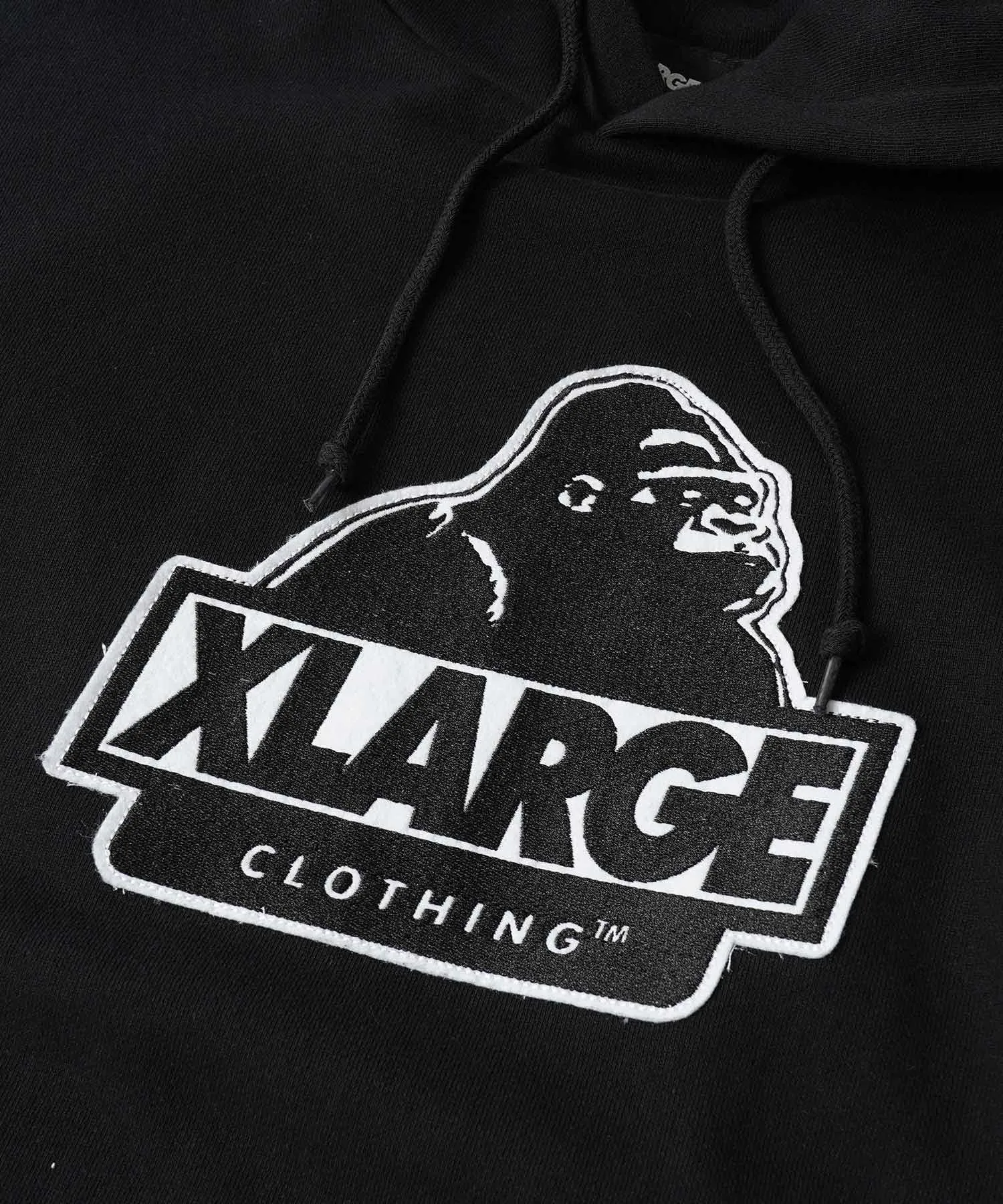 SLANTED OG PATCH HOODED SWEAT