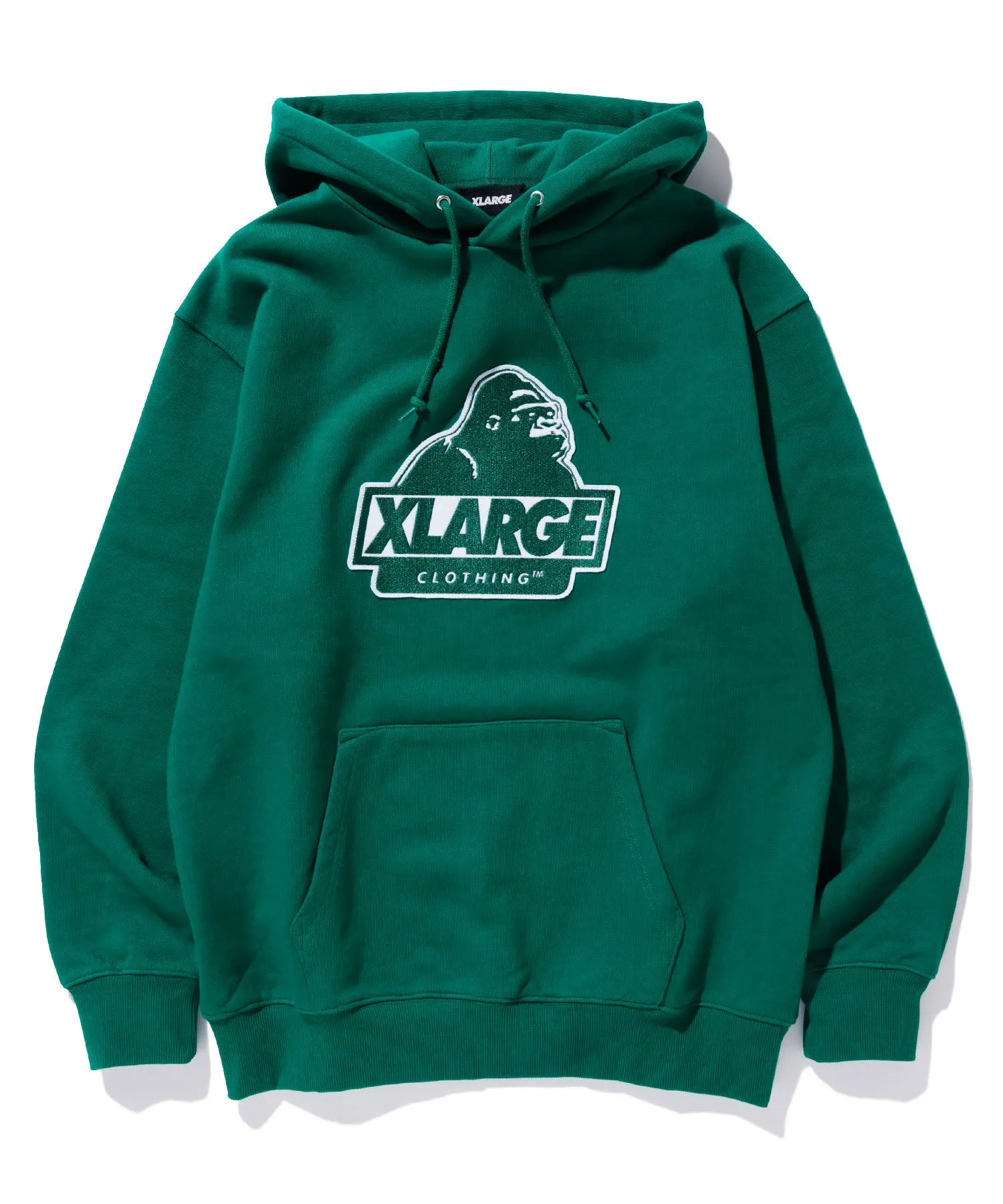 SLANTED OG PATCH HOODED SWEAT