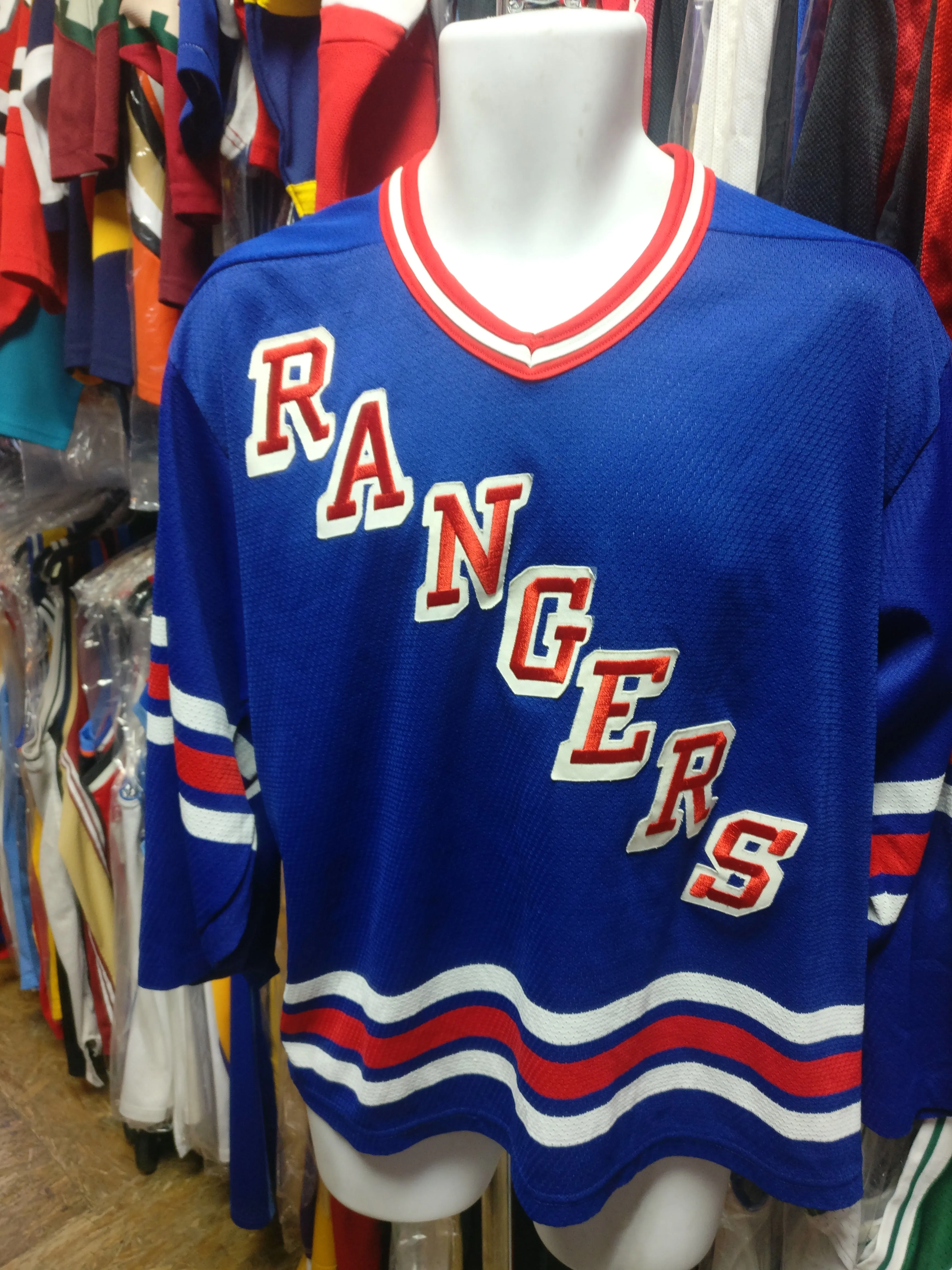 Vintage NEW YORK RANGERS NHL CCM Jersey M