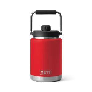 Yeti Rambler Half Gallon Jug Rescue Red